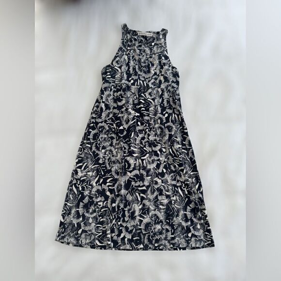 Athleta Santorini High Neck Indigo Floral Dress Size XXS - Picture 14 of 15